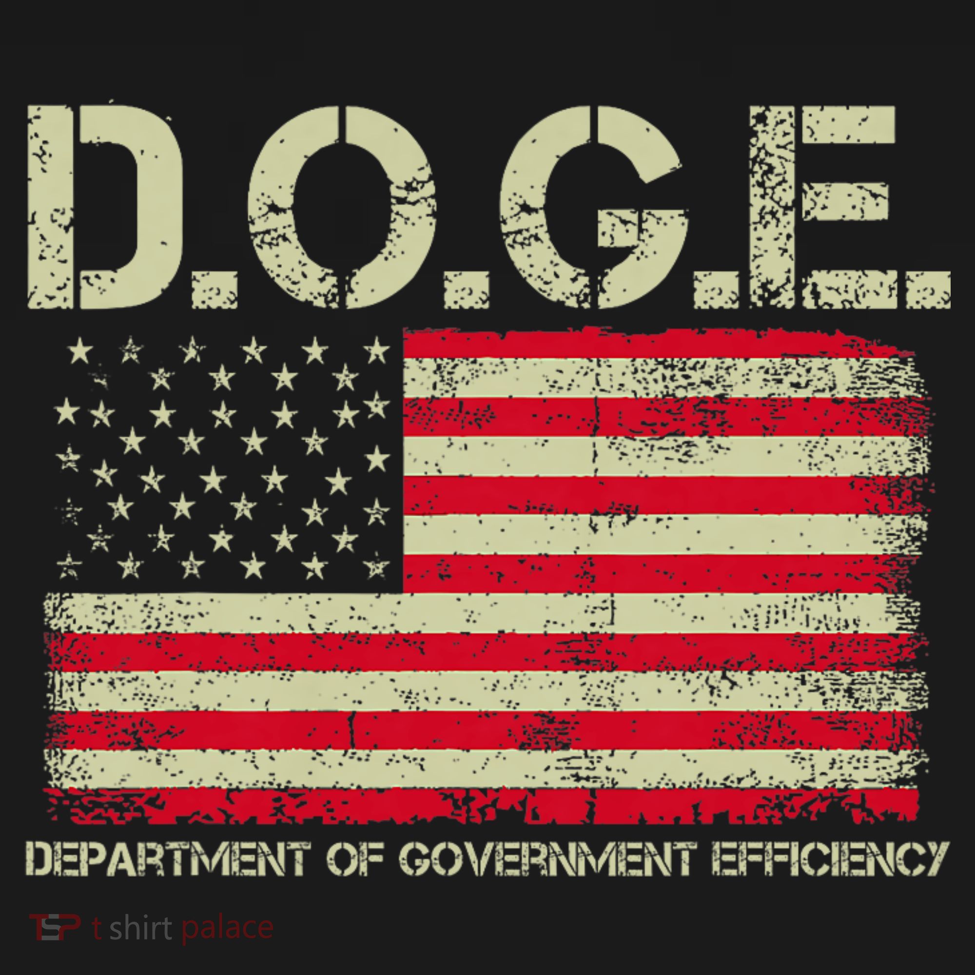 D.O.G.E Doge Department Of Government Efficiency On Back Toddler Hoodie