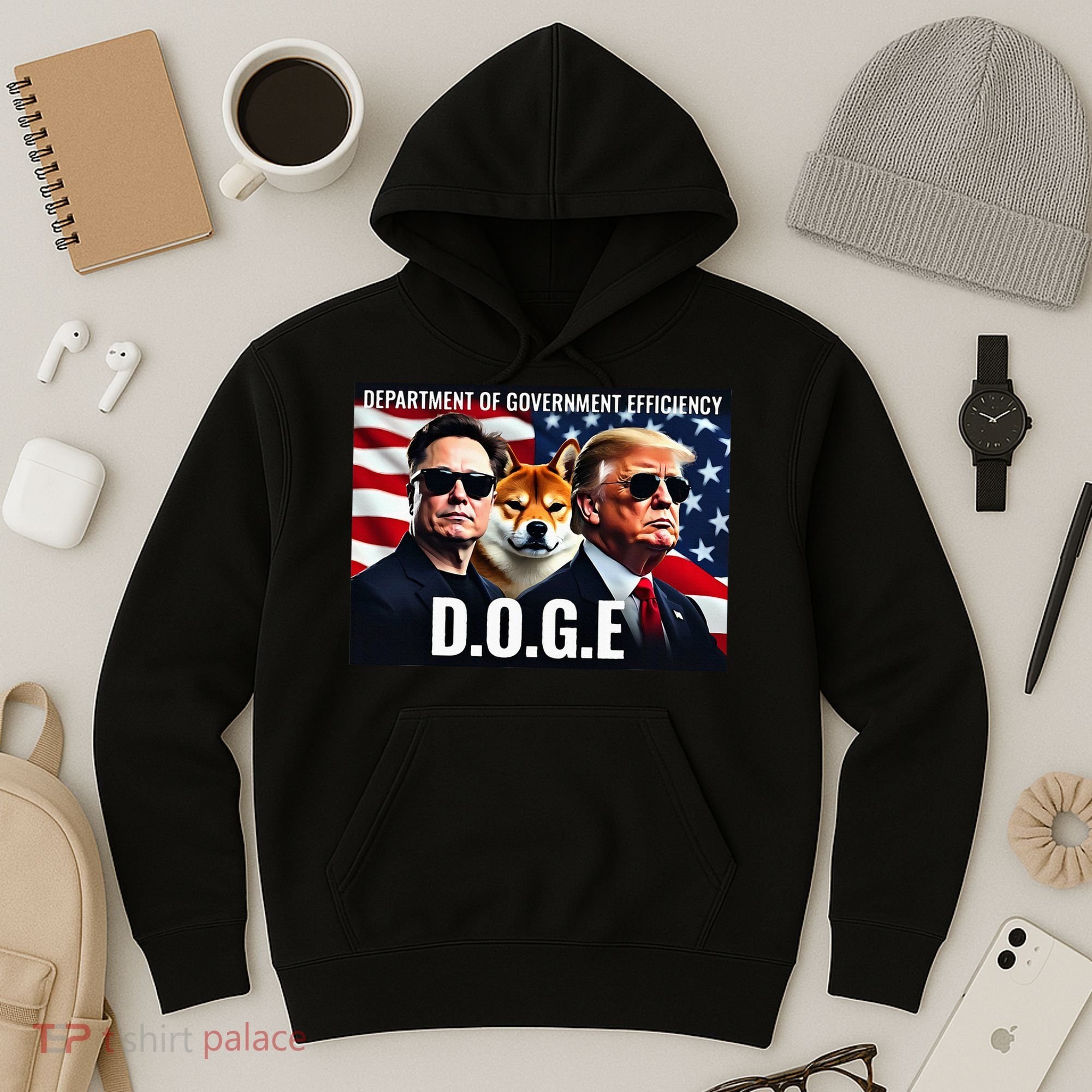 D.O.G.E Doge Department Of Government Efficiency Hoodie