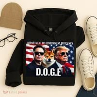 D.O.G.E Doge Department Of Government Efficiency Hoodie thumb 4