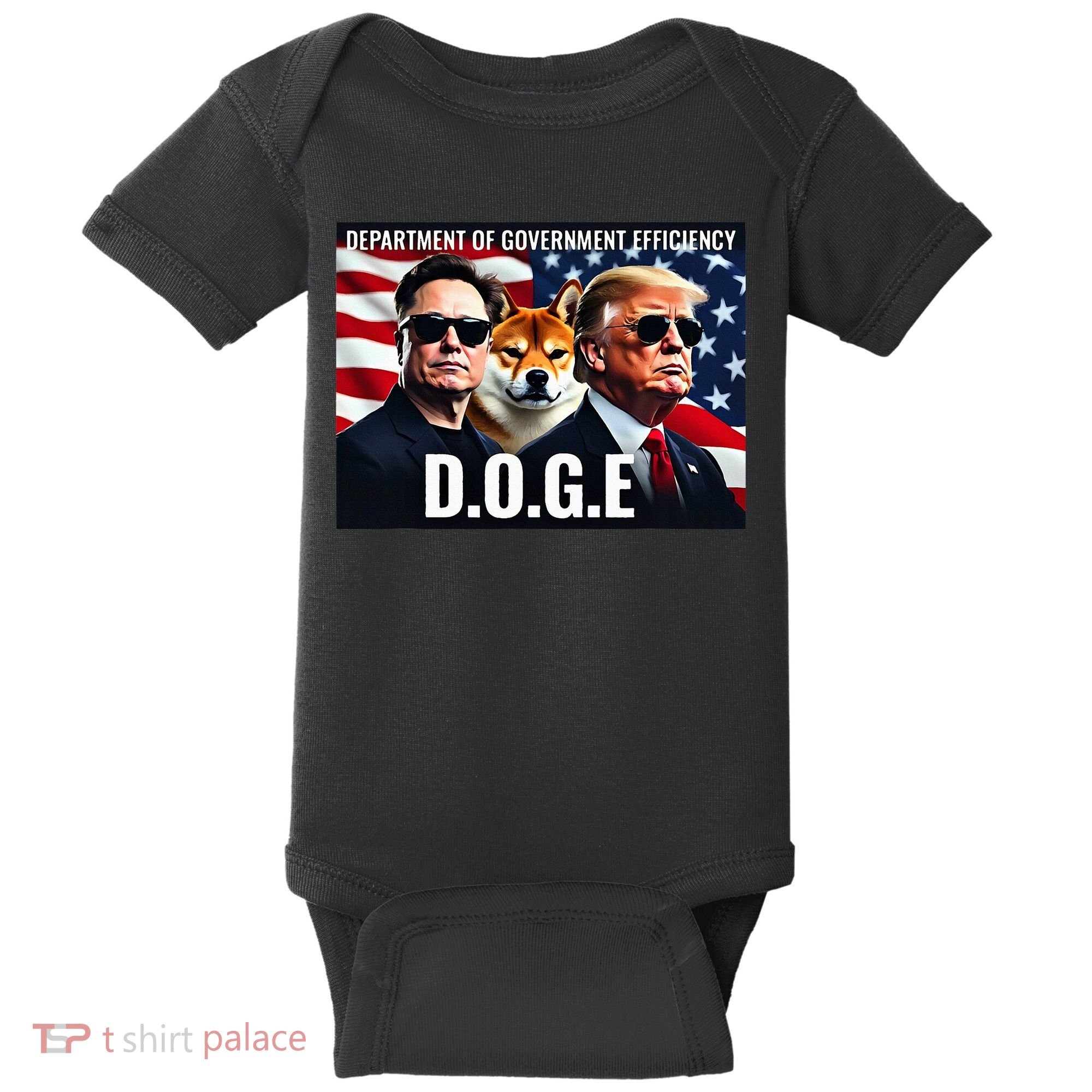 D.O.G.E Doge Department Of Government Efficiency Baby Bodysuit