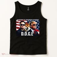 D.O.G.E Doge Department Of Government Efficiency Tank Top thumb 2