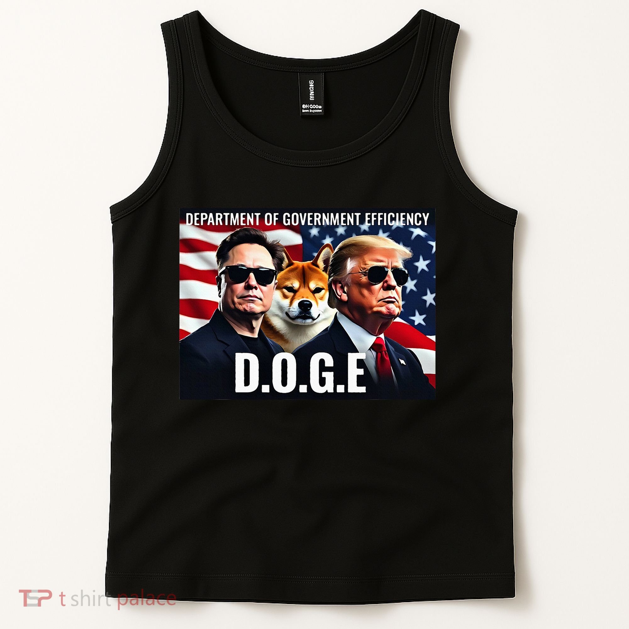 D.O.G.E Doge Department Of Government Efficiency Tank Top