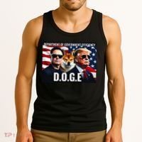 D.O.G.E Doge Department Of Government Efficiency Tank Top thumb 3