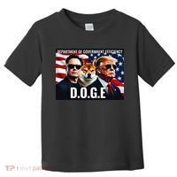D.O.G.E Doge Department Of Government Efficiency Toddler T-Shirt thumb 0