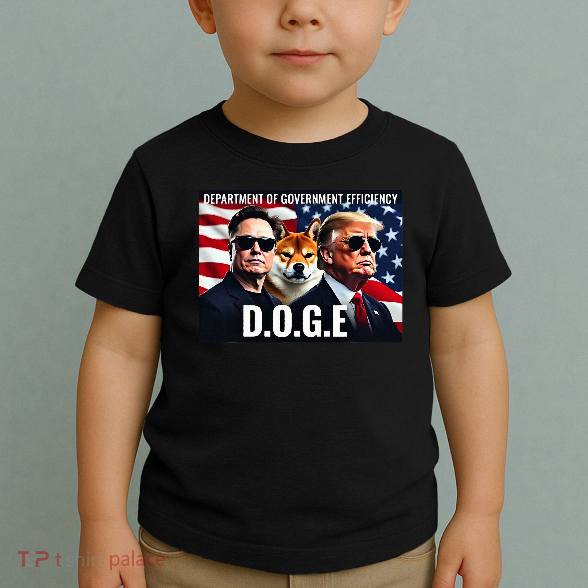 D.O.G.E Doge Department Of Government Efficiency Toddler T-Shirt