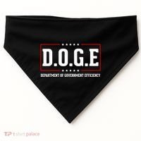 Doge D.O.G.E Department Of Government Efficiency USA-Made Doggie Bandana thumb 0