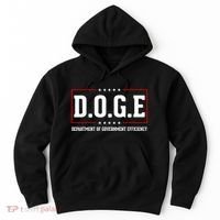 Doge D.O.G.E Department Of Government Efficiency Hoodie thumb 0