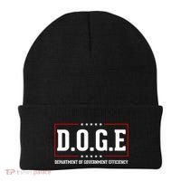 Doge D.O.G.E Department Of Government Efficiency Beanie thumb 0
