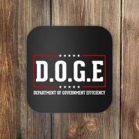 Doge D.O.G.E Department Of Government Efficiency Coaster thumb 0