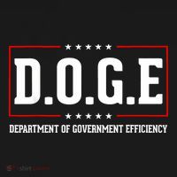 Doge D.O.G.E Department Of Government Efficiency Women's Hoodie thumb 2