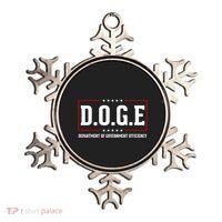 Doge D.O.G.E Department Of Government Efficiency Ornament thumb 0