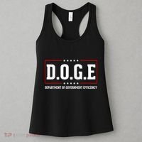 Doge D.O.G.E Department Of Government Efficiency Women's Tank Top thumb 3