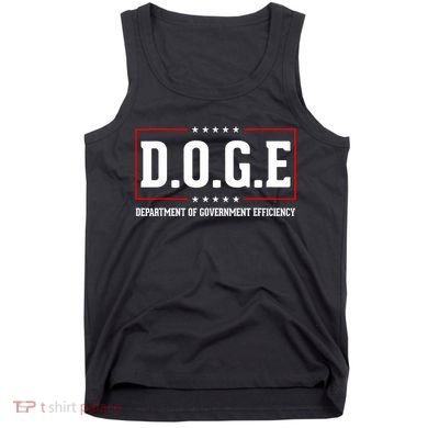 Doge D.O.G.E Department Of Government Efficiency Tank Top