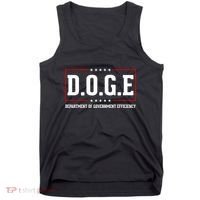 Doge D.O.G.E Department Of Government Efficiency Tank Top thumb 0