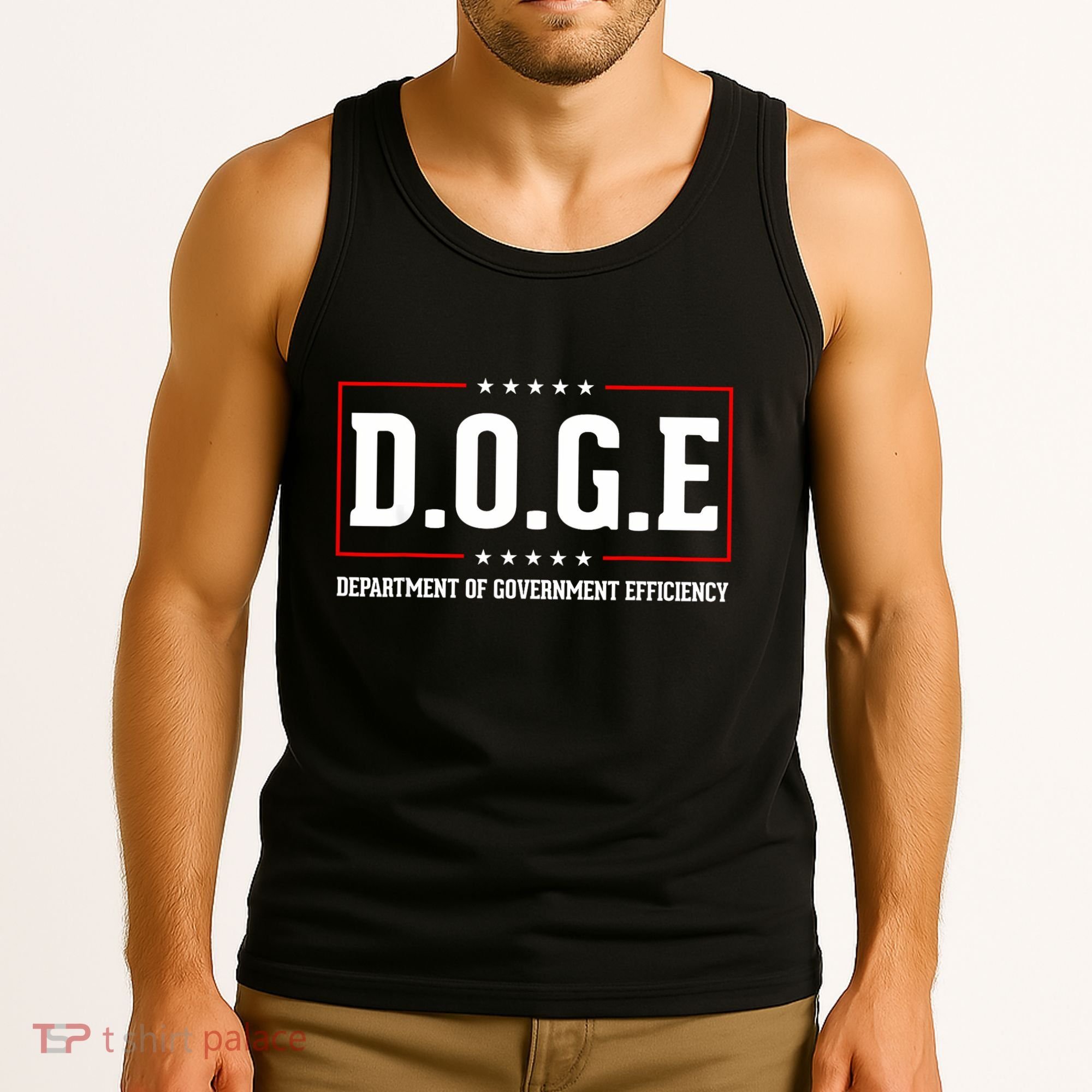Doge D.O.G.E Department Of Government Efficiency Tank Top