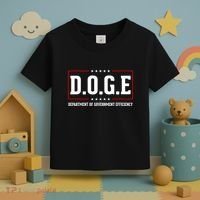 Doge D.O.G.E Department Of Government Efficiency Toddler T-Shirt thumb 3