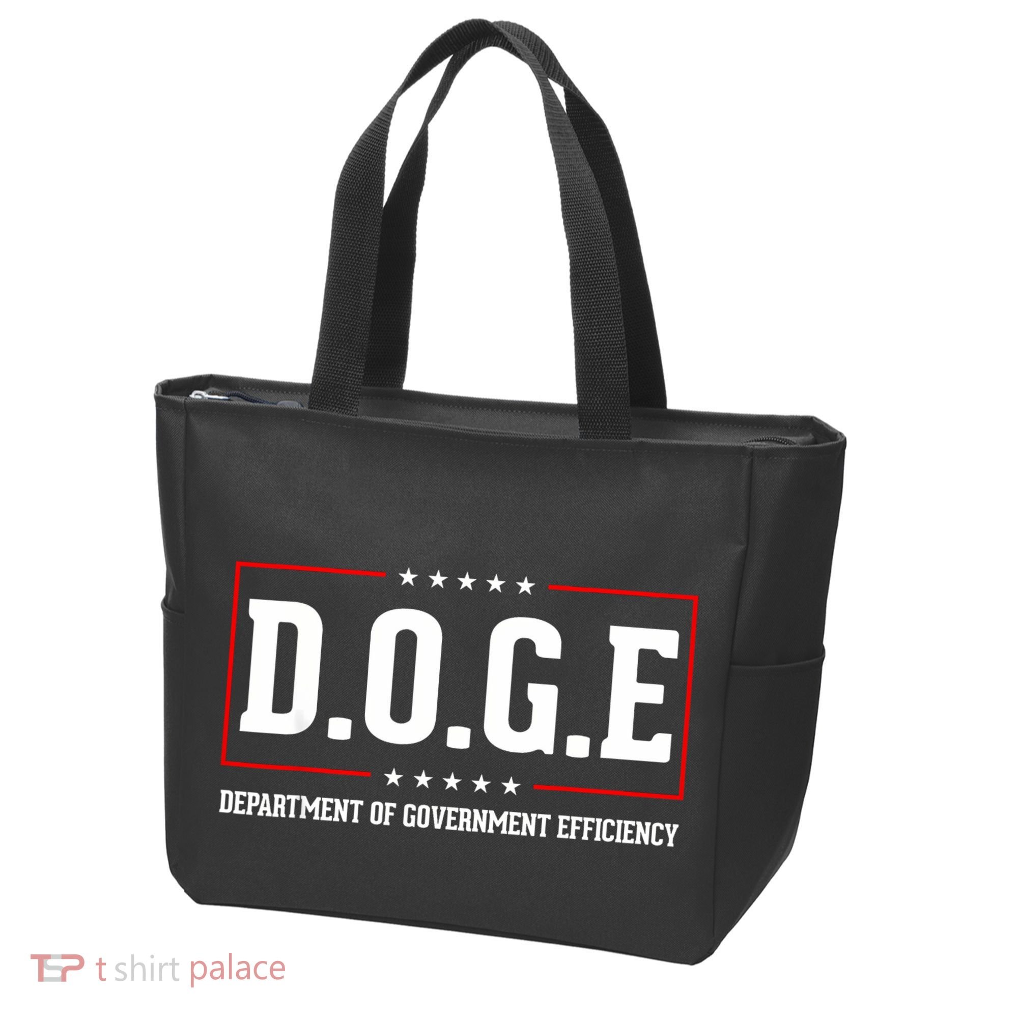 Doge D.O.G.E Department Of Government Efficiency Tote Bag