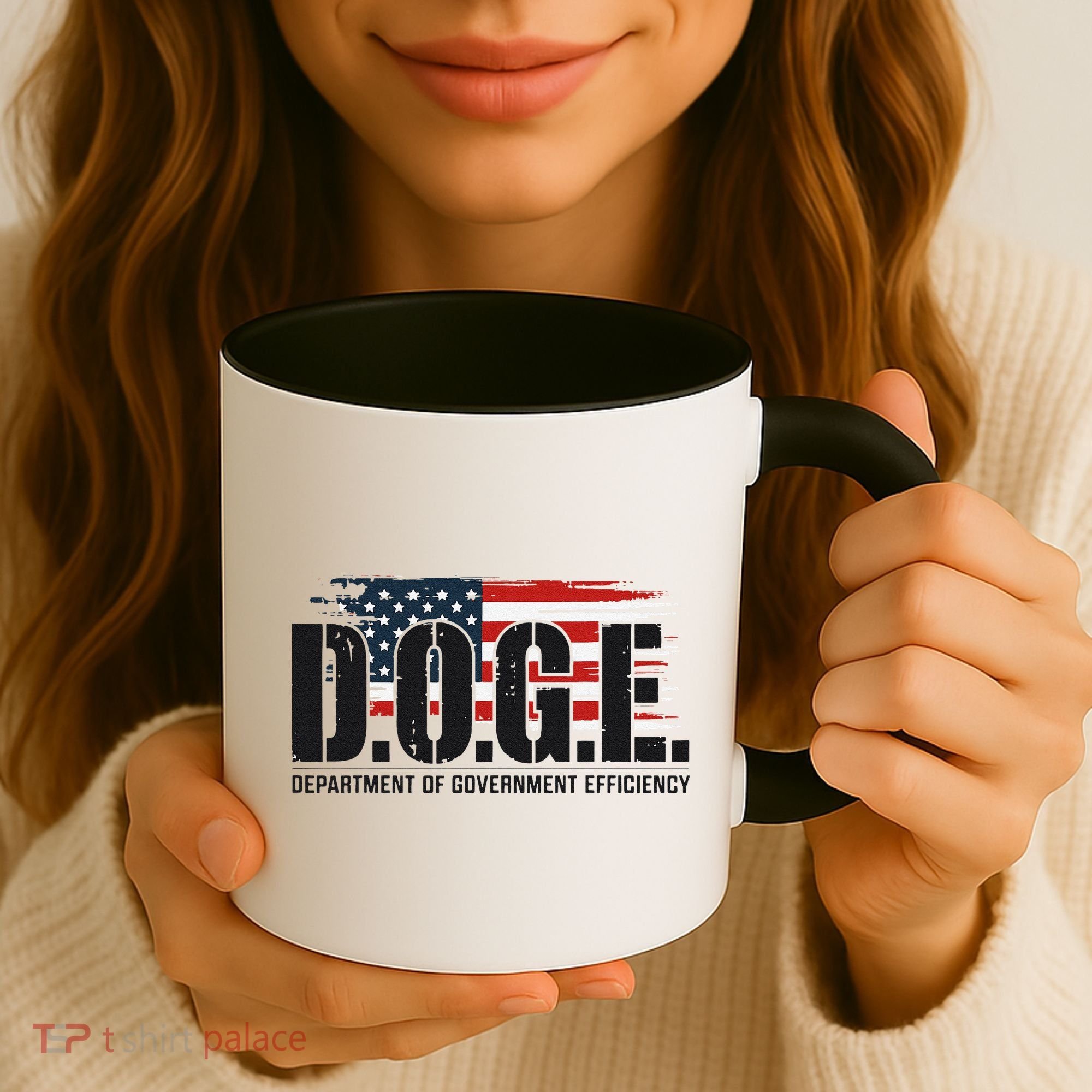 D.O.G.E Doge Department Of Government Efficiency Trump Elon Coffee Mug