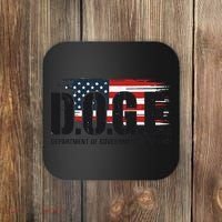 D.O.G.E Doge Department Of Government Efficiency Trump Elon Coaster thumb 0