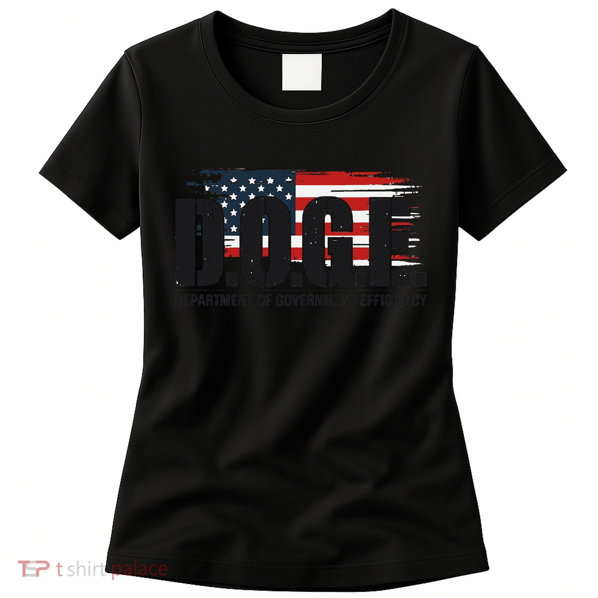 D.O.G.E Doge Department Of Government Efficiency Trump Elon Women's T-Shirt