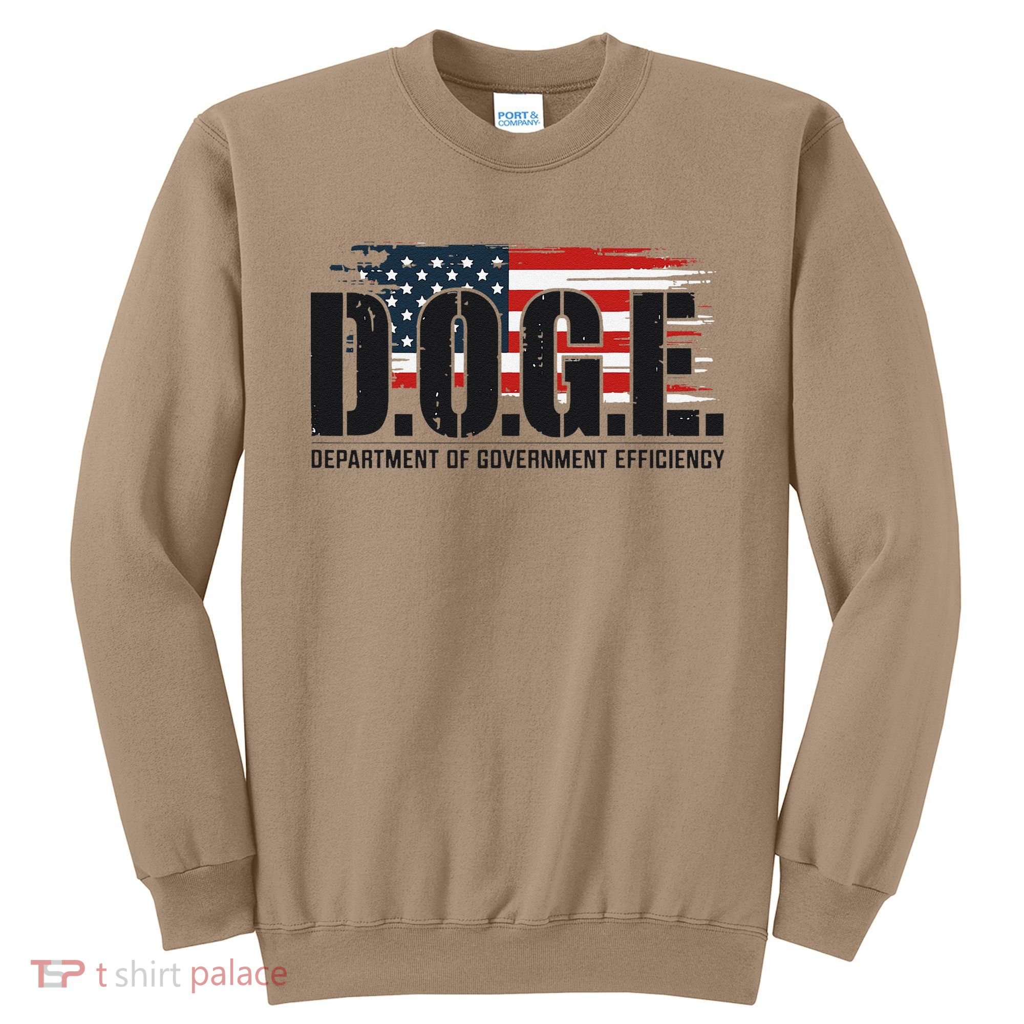 D.O.G.E Doge Department Of Government Efficiency Trump Elon Sweatshirt
