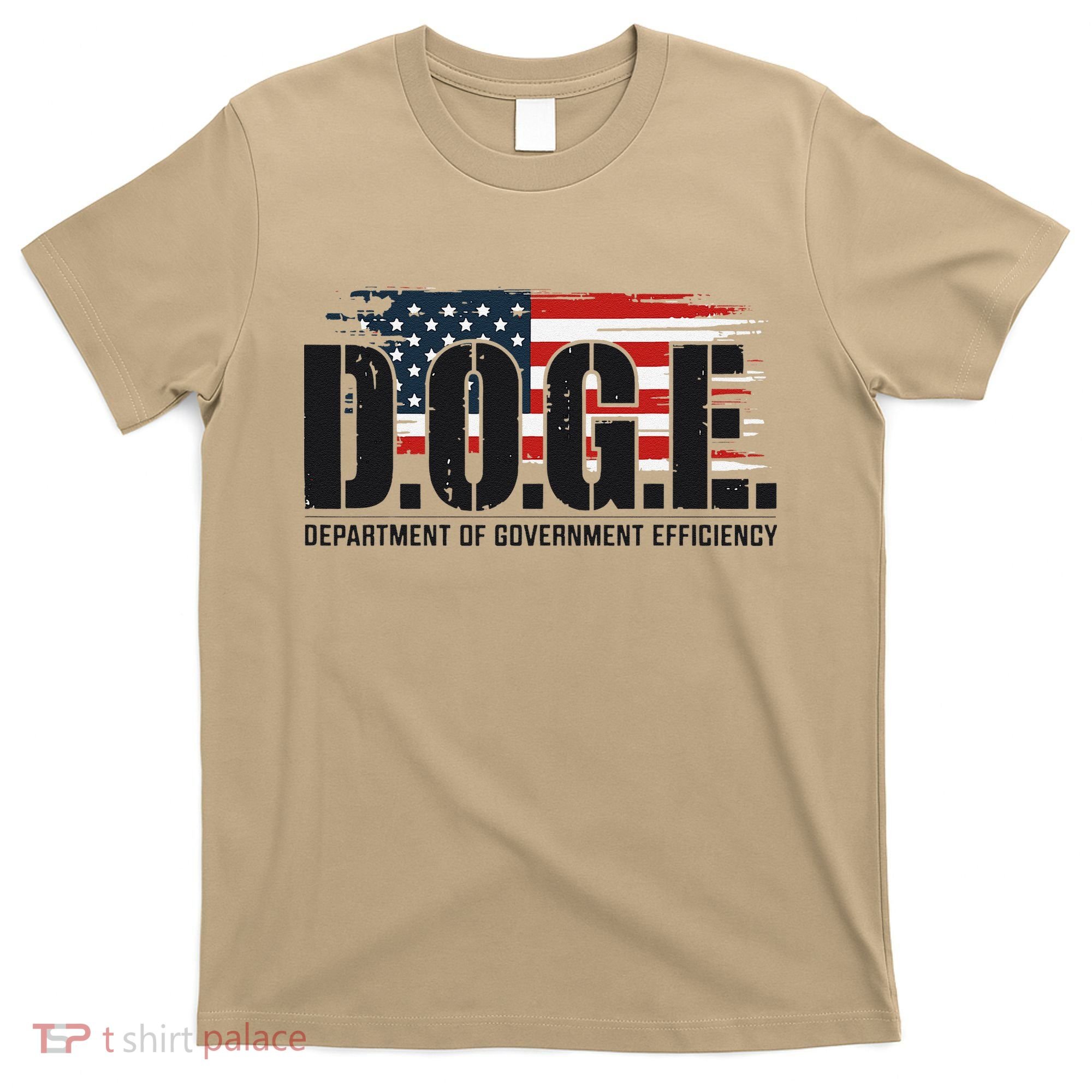 D.O.G.E Doge Department Of Government Efficiency Trump Elon T-Shirt