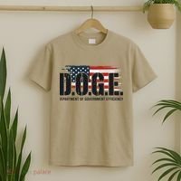 D.O.G.E Doge Department Of Government Efficiency Trump Elon T-Shirt thumb 2