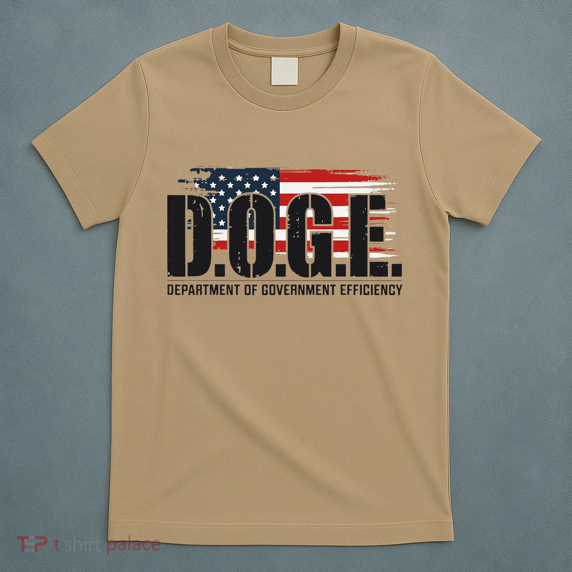D.O.G.E Doge Department Of Government Efficiency Trump Elon T-Shirt