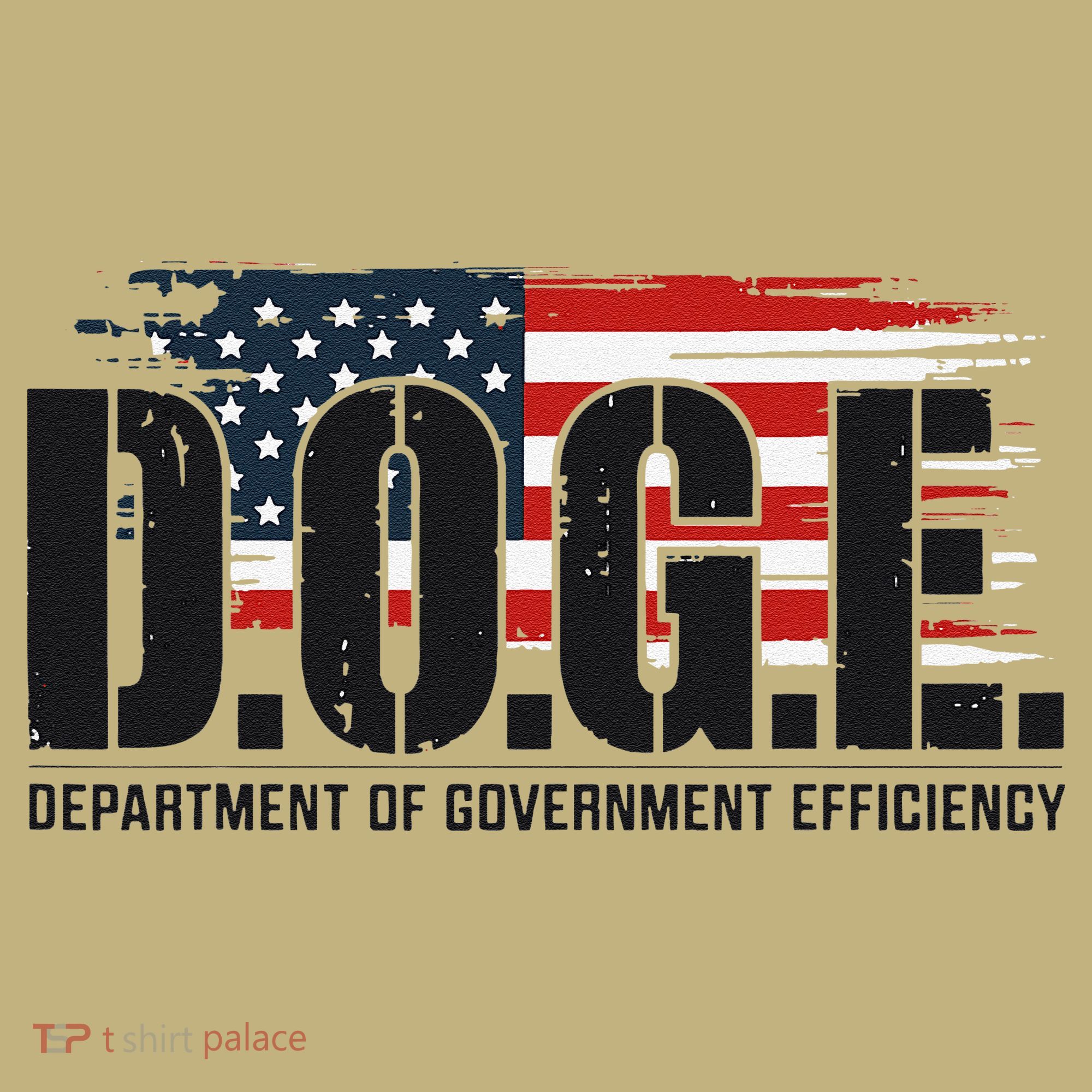 D.O.G.E Doge Department Of Government Efficiency Trump Elon T-Shirt