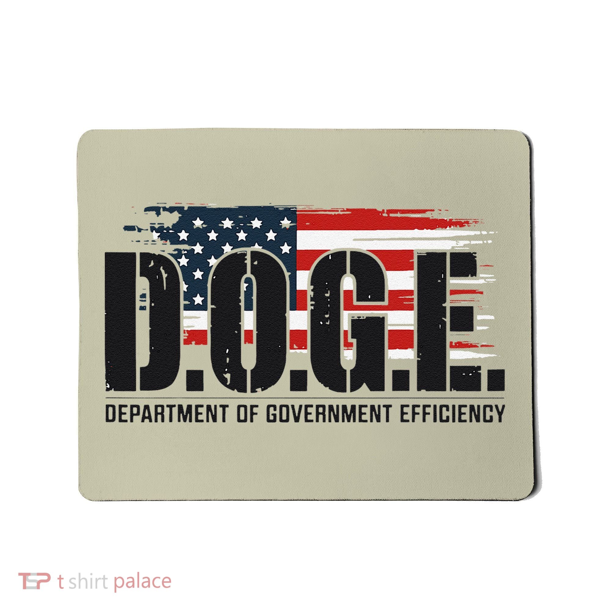 D.O.G.E Doge Department Of Government Efficiency Trump Elon Mousepad