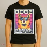 D.O.G.E Doge Department Of Government Efficiency Vintage T-Shirt thumb 3