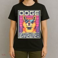 D.O.G.E Doge Department Of Government Efficiency Vintage T-Shirt thumb 4