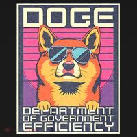D.O.G.E Doge Department Of Government Efficiency Vintage T-Shirt thumb 7