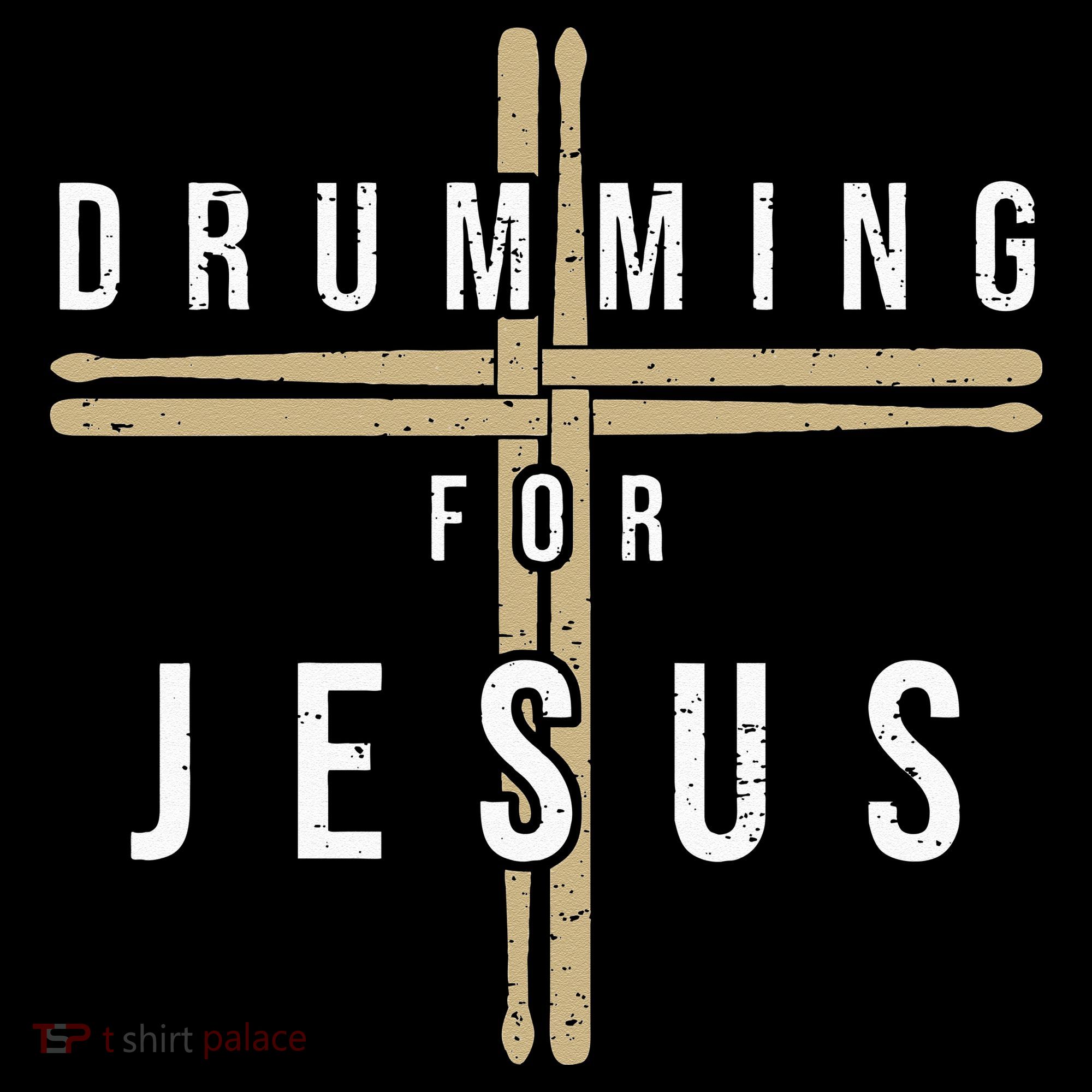 Drummer Drumming Drums Percussion I Jesus Christian Church Women's Hoodie