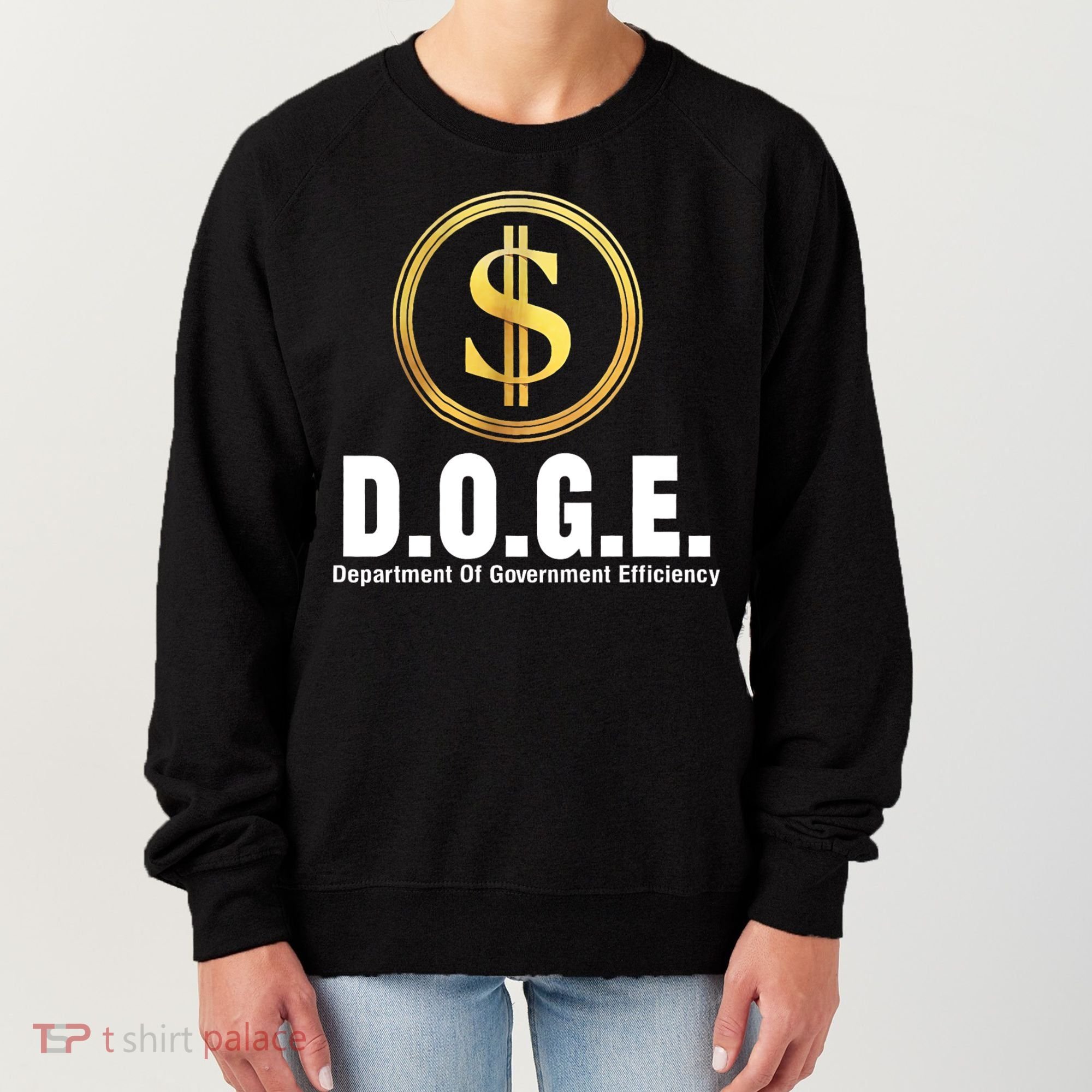 D.O.G.E Doge Department Of Government Efficiency Women's Sweatshirt