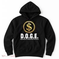 D.O.G.E Doge Department Of Government Efficiency Hoodie thumb 0