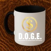 D.O.G.E Doge Department Of Government Efficiency Coffee Mug thumb 2
