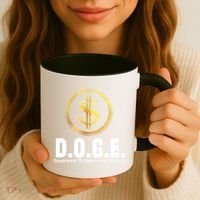 D.O.G.E Doge Department Of Government Efficiency Coffee Mug thumb 3