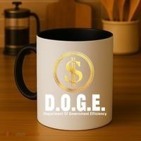 D.O.G.E Doge Department Of Government Efficiency Coffee Mug thumb 4