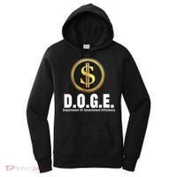 D.O.G.E Doge Department Of Government Efficiency Women's Hoodie thumb 0