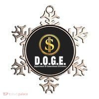D.O.G.E Doge Department Of Government Efficiency Ornament thumb 0