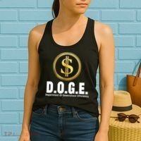 D.O.G.E Doge Department Of Government Efficiency Women's Tank Top thumb 2