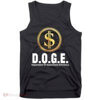 D.O.G.E Doge Department Of Government Efficiency Tank Top thumb 0