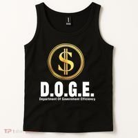 D.O.G.E Doge Department Of Government Efficiency Tank Top thumb 2
