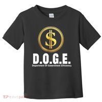 D.O.G.E Doge Department Of Government Efficiency Toddler T-Shirt thumb 0