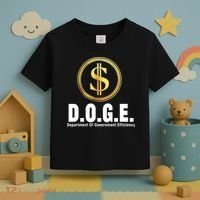 D.O.G.E Doge Department Of Government Efficiency Toddler T-Shirt thumb 3