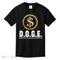 D.O.G.E Doge Department Of Government Efficiency Kids T-Shirt thumb 0
