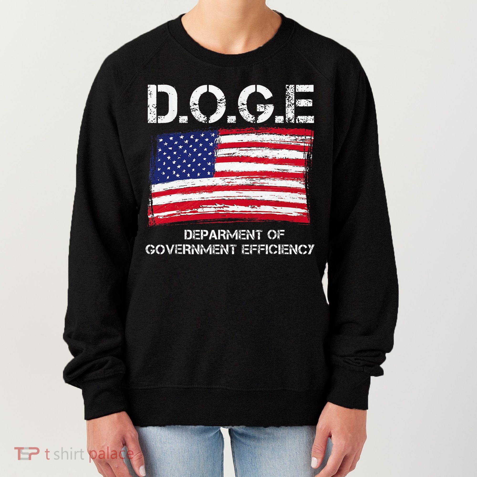 D.O.G.E Doge Department Of Government Efficiency Women's Sweatshirt