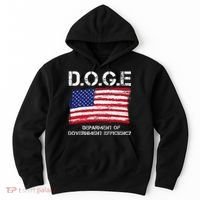 D.O.G.E Doge Department Of Government Efficiency Hoodie thumb 0