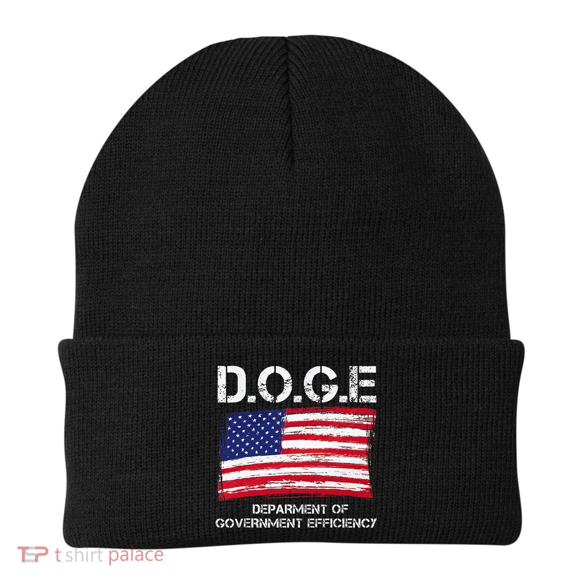 D.O.G.E Doge Department Of Government Efficiency Beanie